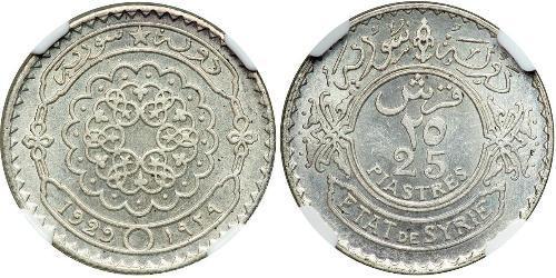 25 Piastre Siria (1946 - )  