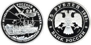 25 Rublo Federazione russa (1991 - ) Argento 