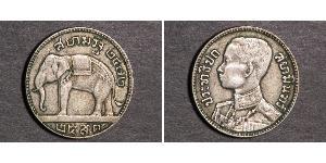25 Satang Tailandia Plata 