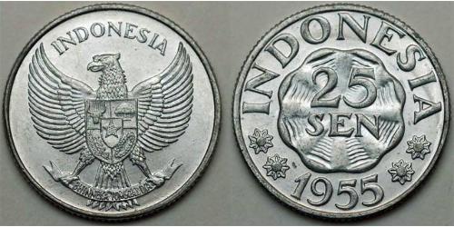 25 Sen Indonesia (1945 - )  
