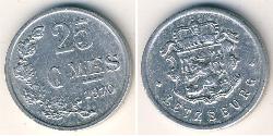 25 Sent Luxemburg Aluminium 