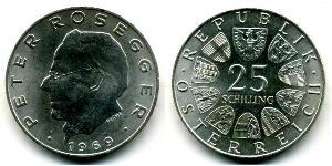 25 Shilling Republic of Austria (1955 - ) Argento 