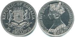 25 Shilling Somalia (1960 - ) Copper/Nickel 