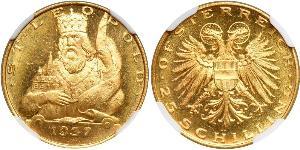 25 Shilling Federal State of Austria (1934-1938) Gold 