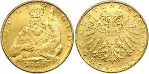 25 Shilling Federal State of Austria (1934-1938) Gold 