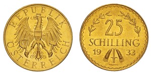 25 Shilling Première République d