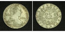 25 Shilling Republik Österreich (1955 - ) Silber Maria Theresa of Austria (1717 - 1780)