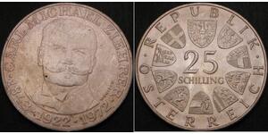 25 Shilling Republic of Austria (1955 - ) Silver 