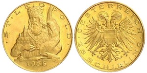 25 Shilling Federal State of Austria (1934-1938) 金 