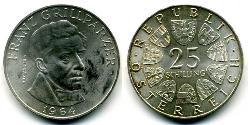 25 Shilling 奥地利 銀 