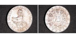 25 Shilling 奥地利 銀 