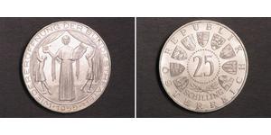 25 Shilling 奥地利 銀 