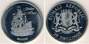 25 Shilling 索马里 銅/镍 
