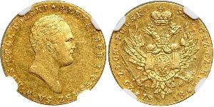 25 Zloty Kingdom of Poland (1815-1915) Gold Alexander I of Russia (1777-1825)