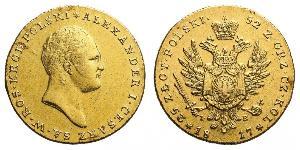 25 Zloty Kongresspolen (1815-1915) Gold Alexander I (1777-1825)