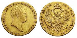 25 Zloty Kongresspolen (1815-1915) Gold Alexander I (1777-1825)