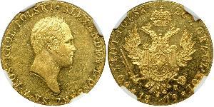 25 Zloty Kongresspolen (1815-1915) Gold Alexander I (1777-1825)