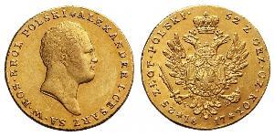 25 Zloty Royaume du Congrès (1815-1915) Or Alexandre I (1777-1825)