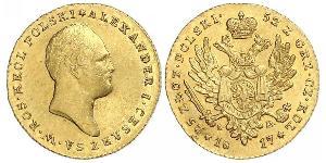 25 Zloty Regno del Congresso (1815-1915) Oro Alessandro I (1777-1825)