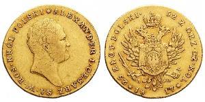 25 Zloty Regno del Congresso (1815-1915) Oro Alessandro I (1777-1825)