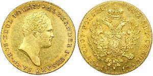 25 Zloty Zarato de Polonia (1815-1915) Oro Alejandro I (1777-1825)