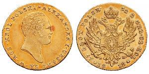 25 Zloty Zarato de Polonia (1815-1915) Oro Alejandro I (1777-1825)