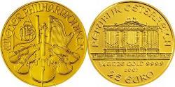 25 Євро Австрійська Республіка (1955 - ) Золото 