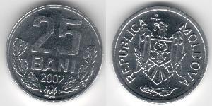 25 Бан Молдова (1991 - ) Алюміній 
