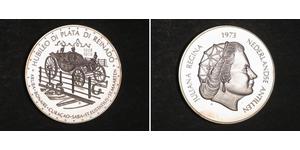 25 Гульден Нідерландські Антильські острови (1954 – 2010) Срібло Юлиана ,королева Нидерландов (1909 – 2004)