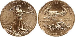25 Долар США (1776 - ) Золото 