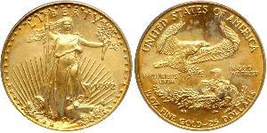 25 Долар США (1776 - ) Золото 
