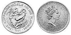 25 Долар Австралія (1939 - ) Платина Єлизавета II (1926-2022)