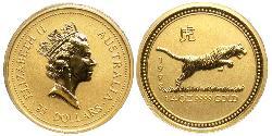 25 Доллар Австралия (1939 - ) Золото Елизавета II (1926-2022)