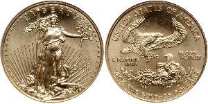 25 Доллар США (1776 - ) Золото 