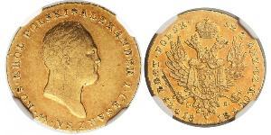 25 Злотий Царство Польське (1815-1915) Золото Олександр I (1777-1825)