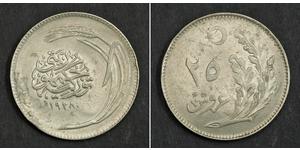 25 Куруш Турція (1923 - ) Нікель 