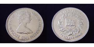 25 Пенни Gibraltar (1704 - ) Никель/Медь Елизавета II (1926-2022)