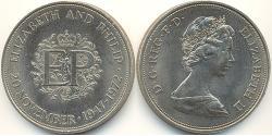 25 Пенни Великобритания (1922-) Никель/Медь Елизавета II (1926-2022)