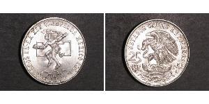 25 Песо Соединённые Штаты Мексики (1867 - ) Серебро 