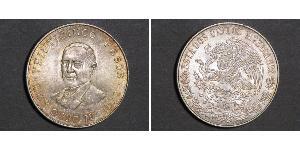 25 Песо Соединённые Штаты Мексики (1867 - ) Серебро 