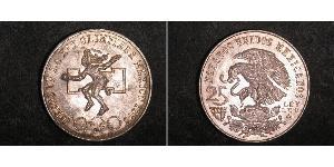 25 Песо Мексиканські Сполучені Штати (1867 - ) Срібло 