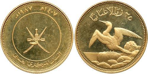 25 Риал Оман (1744 - ) Золото 