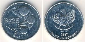 25 Рупія Індонезія (1945 - ) Алюміній 