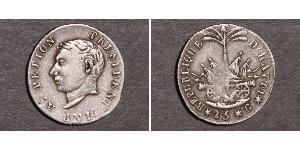 25 Сантим Гаити (1804 - ) Серебро 