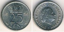 25 Цент Королевство Нидерланды (1815 - )  