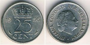 25 Цент Королівство Нідерланди (1815 - )  