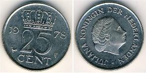 25 Цент Королівство Нідерланди (1815 - )  