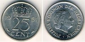 25 Цент Королівство Нідерланди (1815 - )  