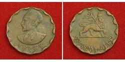 25 Цент Ethiopia (1270 - ) Медь Хайле Селассие