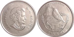 25 Цент Канада Никель Елизавета II (1926-2022)